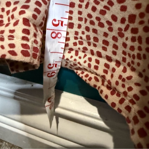 Bohemian Red and Cream Maxi Dress - Picture 11 of 14